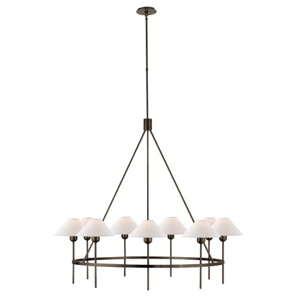 J. Randall Powers Hackney Large Chandelier - Brass Pendant Light Bloomingdales Lighting Bronze  