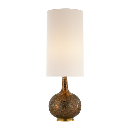 AERIN Hunlen Curvy Ceramic Table Lamp - Burnt Gold Table Lamp Bloomingdales Lighting Burnt Gold  