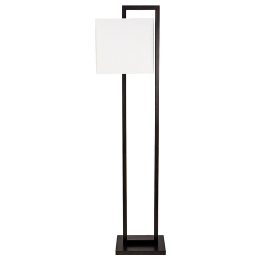 Huxley Floor Lamp - Bronze Floor Lamp Bloomingdales Lighting Frosted Parchment