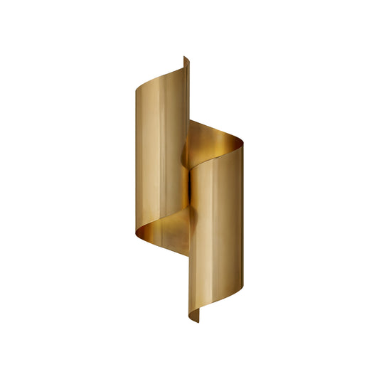 AERIN Iva Medium Wrapped Wall Sconce - Brass Wall Light Bloomingdales Lighting Brass  