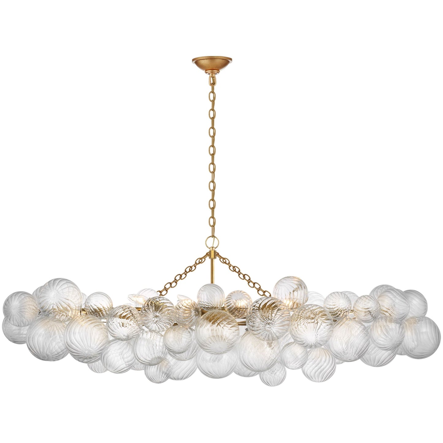 Julie Neill Talia Medium Gold Linear Chandelier Pendant Light Bloomingdales Lighting Large  