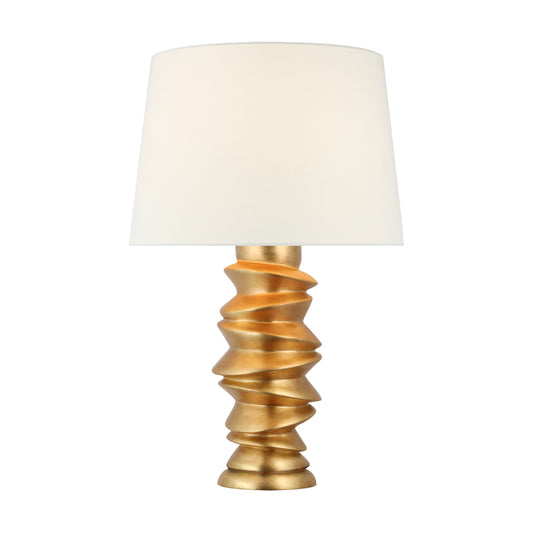 Julie Neill Karissa Medium Linen Table Lamp - Antique Gold Table Lamp Bloomingdales Lighting Antique Gold  