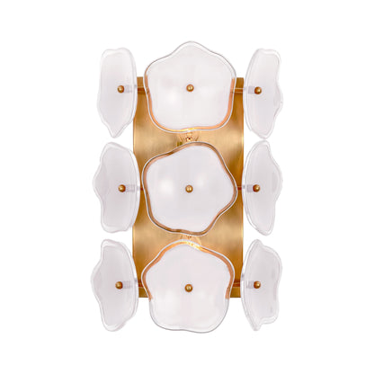 Kate Spade Leighton Small Wall Sconce with Cream Tinted Glass Wall Light Bloomingdales Lighting   