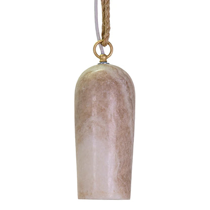 Leni Narrow Onyx Pendant Light Pendant Light Bisque Interiors   