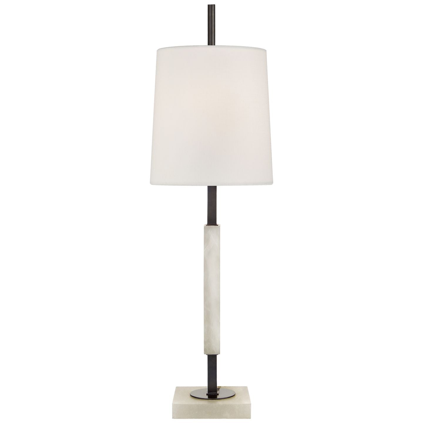 Thomas O'Brien Lexington Alabaster Table Lamp - Bronze Table Lamp Bloomingdales Lighting Bronze  