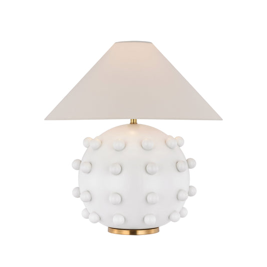 Kelly Wearstler Linden Medium Orb Table Lamp - Plaster White Table Lamp Bloomingdales Lighting   