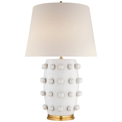 Kelly Wearstler Linden Sculpted Medium Table Lamp - Black Table Lamp Bloomingdales Lighting White Medium 