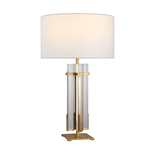 Ian K. Fowler Malik Large Crystal Table Lamp - Brass Table Lamp Bloomingdales Lighting Brass  