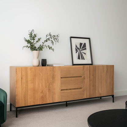 Manhattan Sideboard Buffet Table - Natural Oak Buffet Table M+Co Living