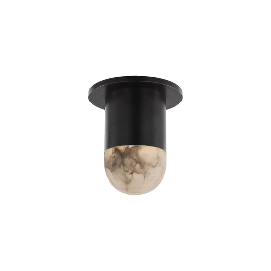 Kelly Wearstler Melange Alabaster Mini Monopoint Flush Mount - Bronze Ceiling Flush Mount Bloomingdales Lighting Bronze