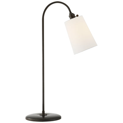 Thomas O'Brien Mia Linen Table Lamp - Aged Iron Table Lamp Bloomingdales Lighting Aged Iron  