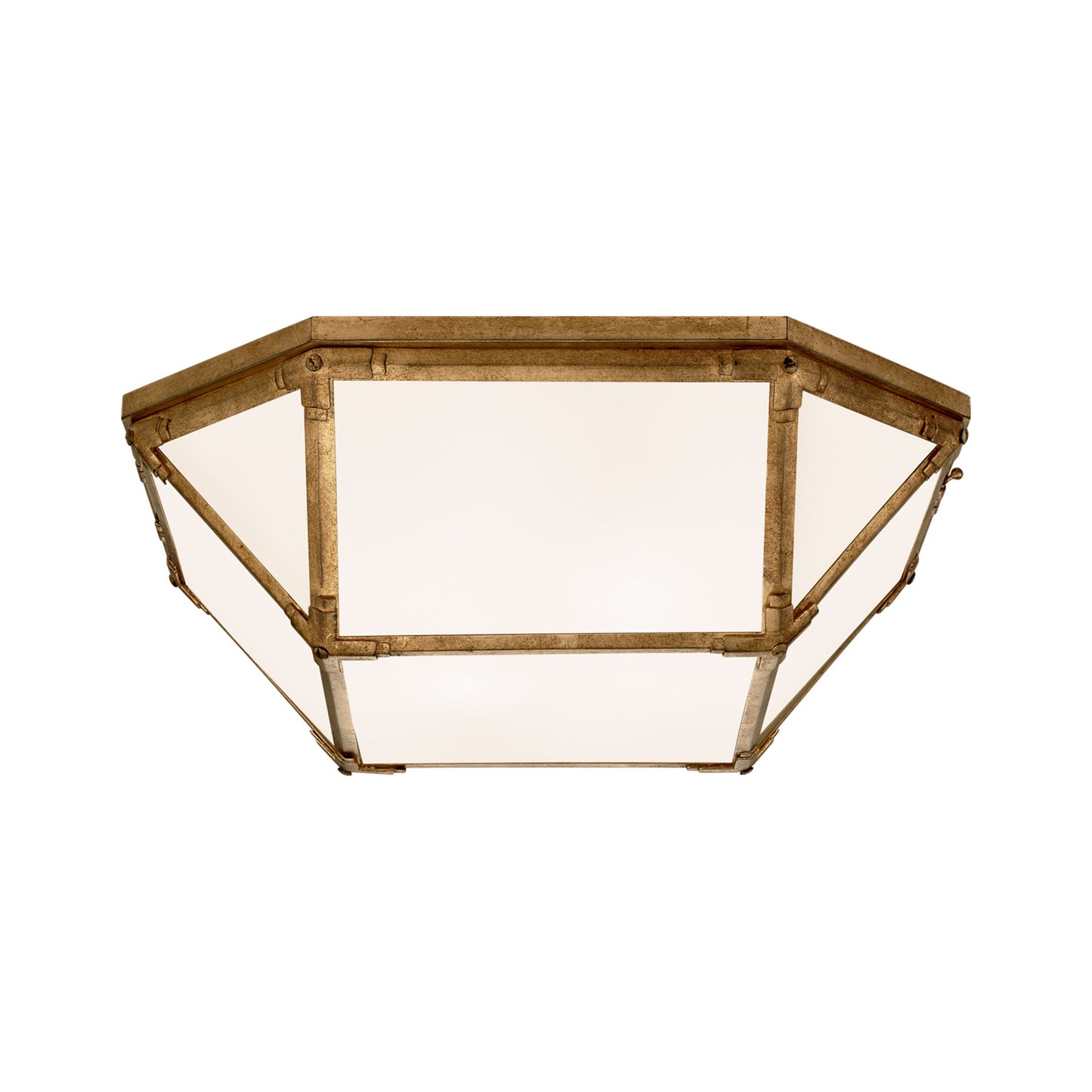 Suzanne Kasler Large Morris Flush Mount Ceiling Light - Gilded Iron Ceiling Flush Mount Bloomingdales Lighting