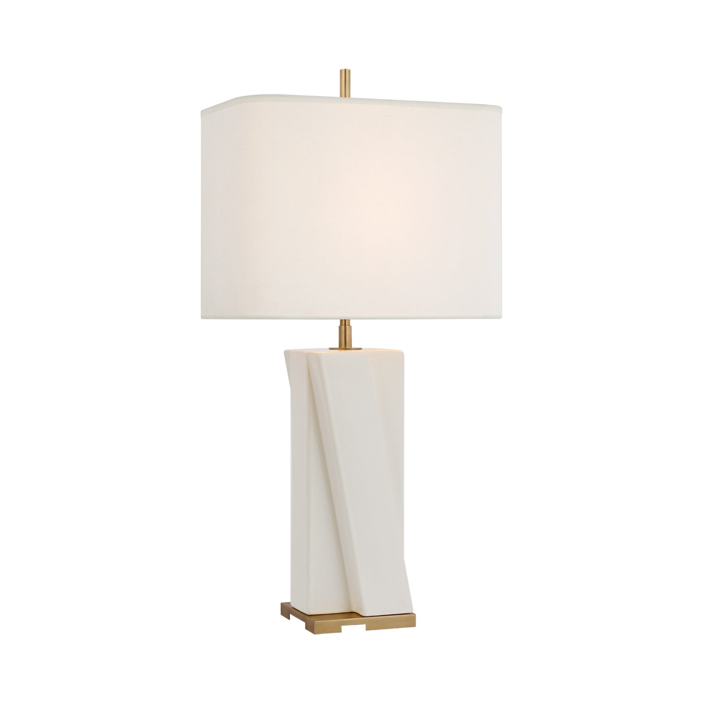 Thomas O'Brien Niki Medium Ceramic Table Lamp - Ivory Table Lamp Bloomingdales Lighting Ivory  