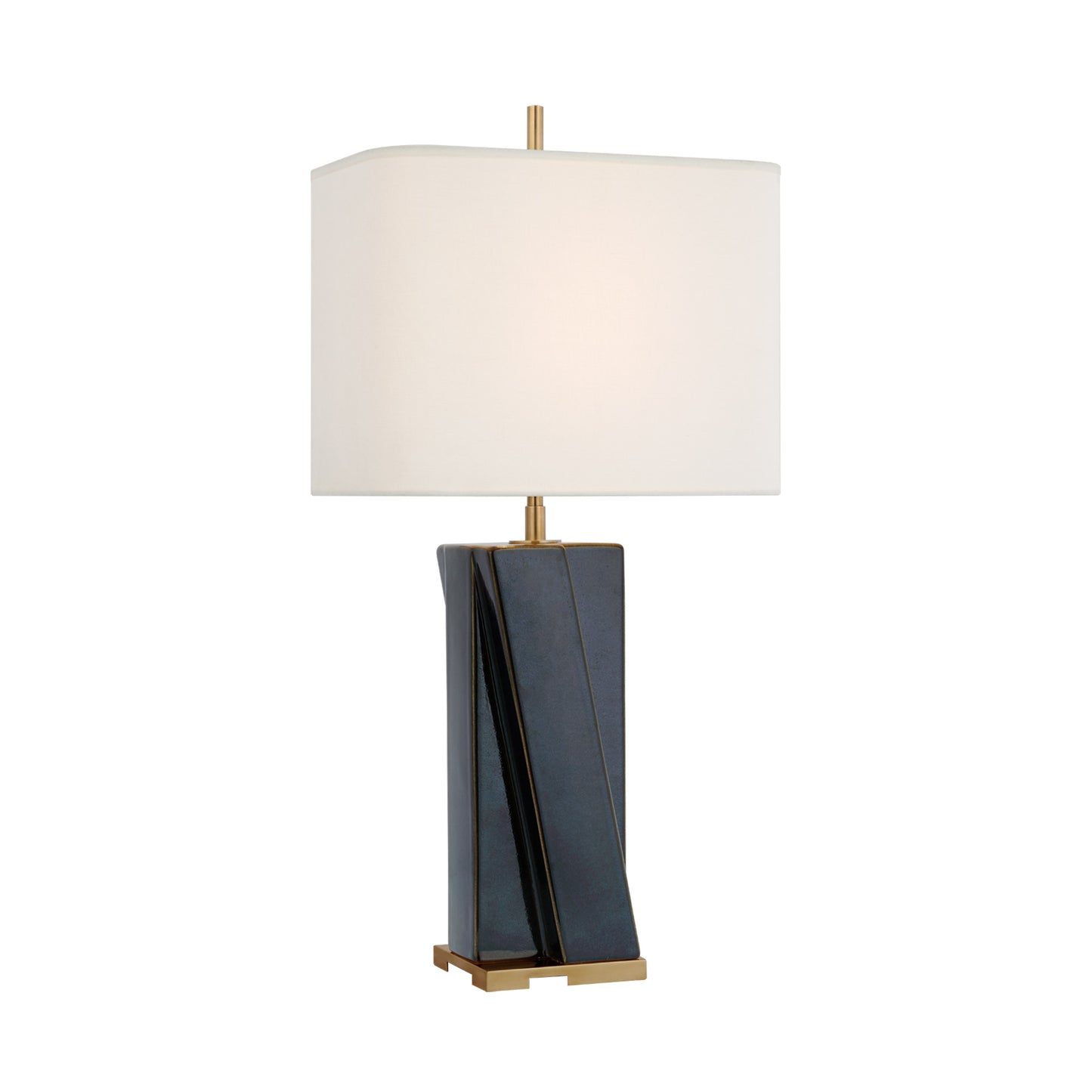 Thomas O'Brien Niki Medium Ceramic Table Lamp - Ivory Table Lamp Bloomingdales Lighting Mixed Blue  