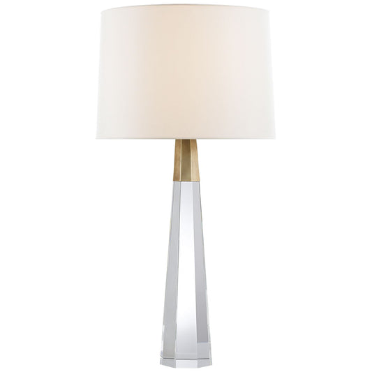 AERIN Olsen Crystal Table Lamp - Brass Table Lamp Bloomingdales Lighting Crystal  