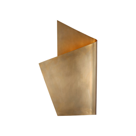 Kelly Wearstler Piel Left Wrapped Wall Sconce - Brass Wall Light Bloomingdales Lighting Brass Left 