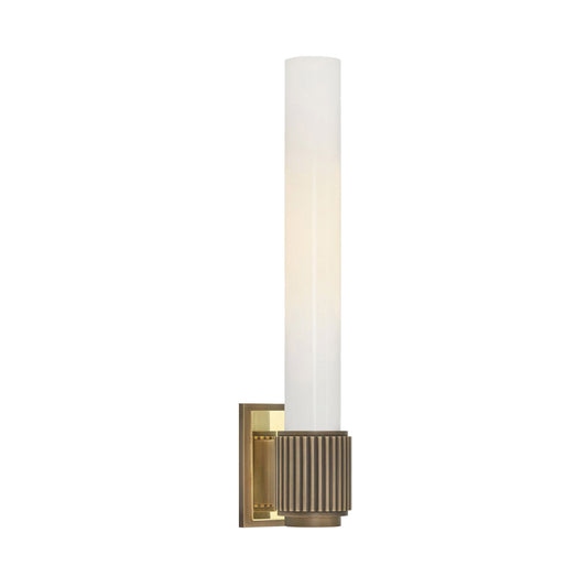 Urban Electric Co. Piers Opal Glass Wall Light - Antique Brass Wall Light Bloomingdales Lighting   