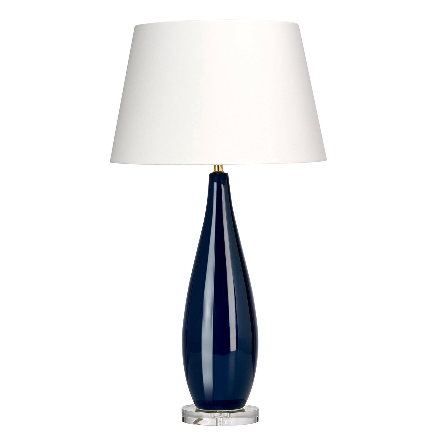 Puglia Silk Shade Table Lamp - Pacific Blue Table Lamp Bloomingdales Lighting Snowdrop Silk