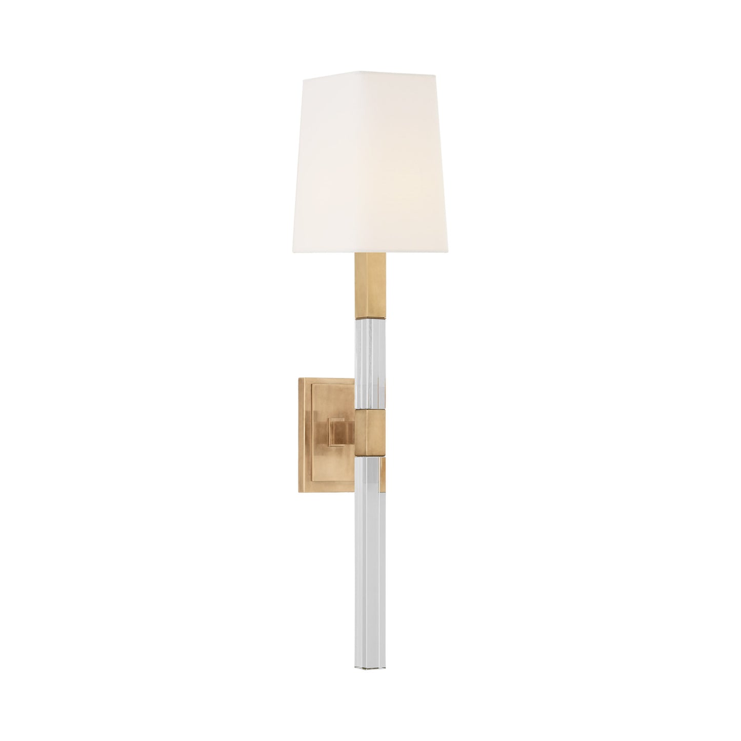 Chapman & Myers Reagan Medium Tail Wall Sconce - Brass Wall Light Bloomingdales Lighting Brass  