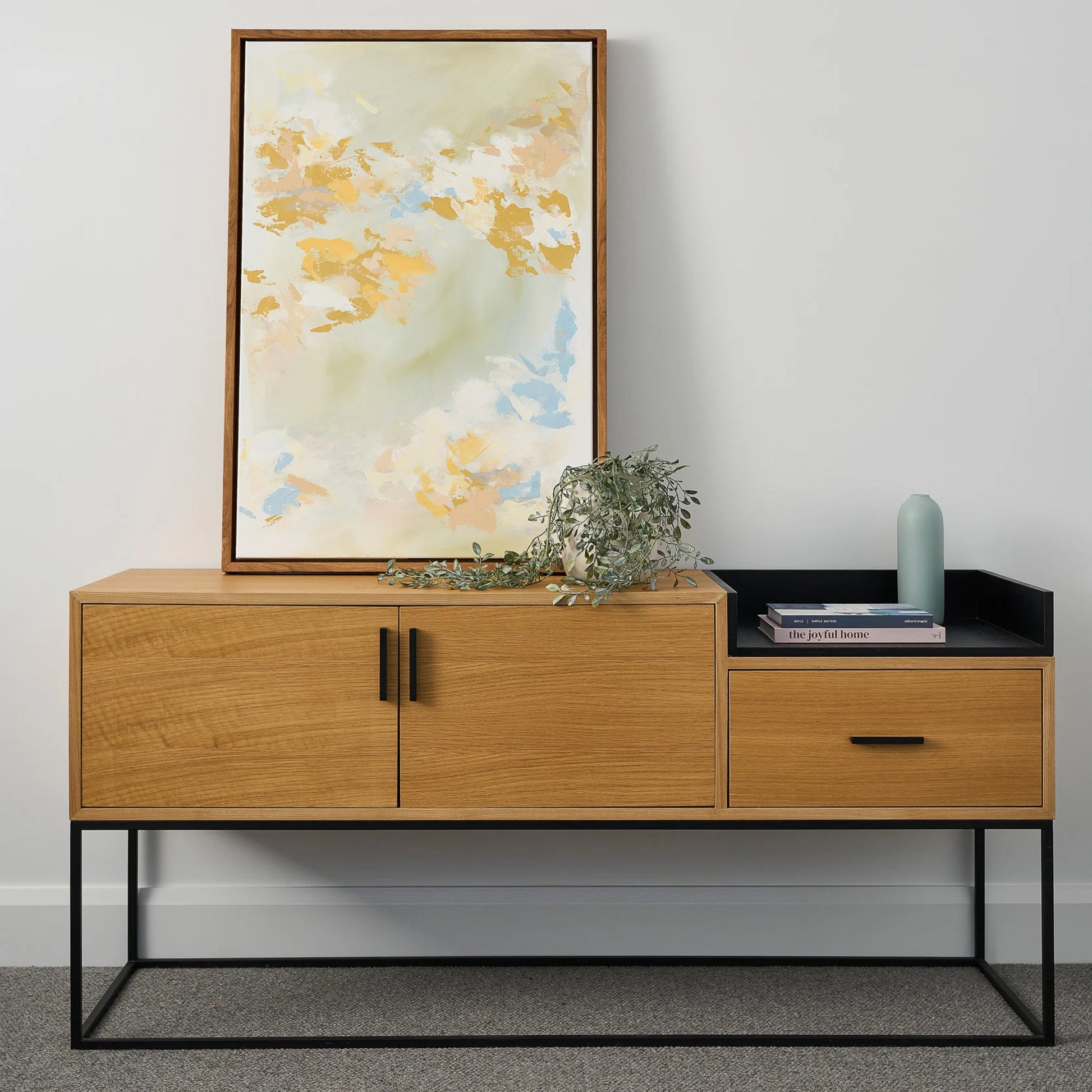 Rixon Sideboard Buffet Table - Natural Oak Buffet Table M+Co Living