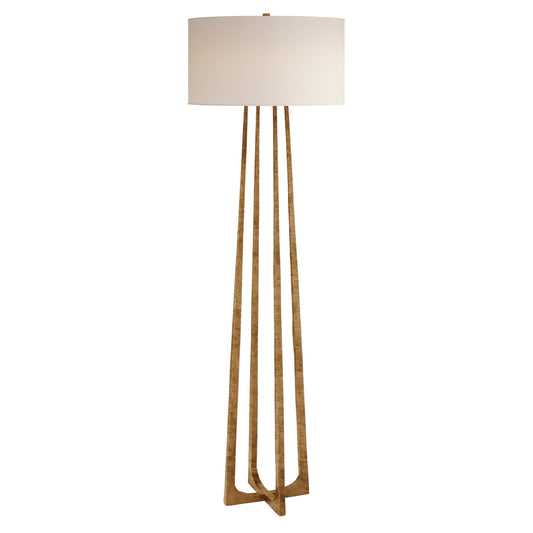 Ian K. Fowler Scala Floor Lamp - Gilded Iron Floor Lamp Bloomingdales Lighting Gilded Iron  