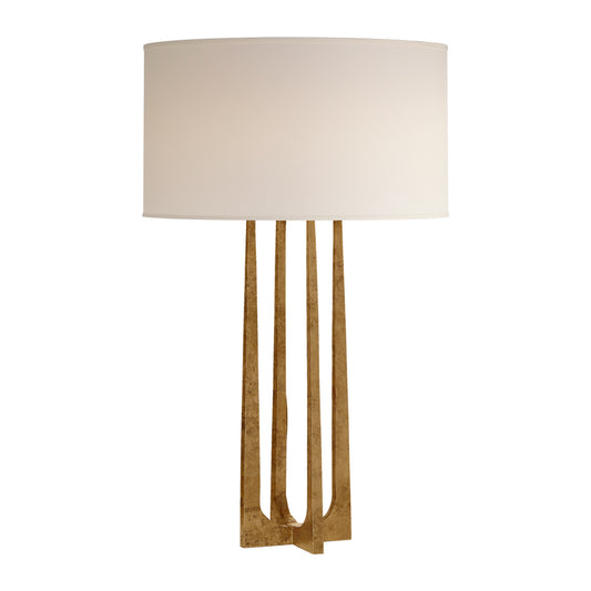 Ian K. Fowler Scala Linen Table Lamp - Gilded Iron Table Lamp Bloomingdales Lighting Gilded Iron  