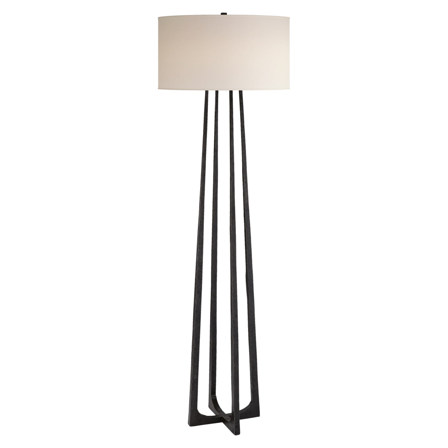 Ian K. Fowler Scala Floor Lamp - Gilded Iron Floor Lamp Bloomingdales Lighting Aged Iron  