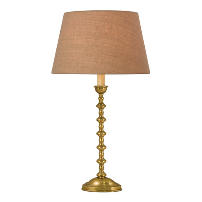 Scarlett Candlestick Table Lamp - Brass Table Lamp Bloomingdales Lighting Brass Copper Silk