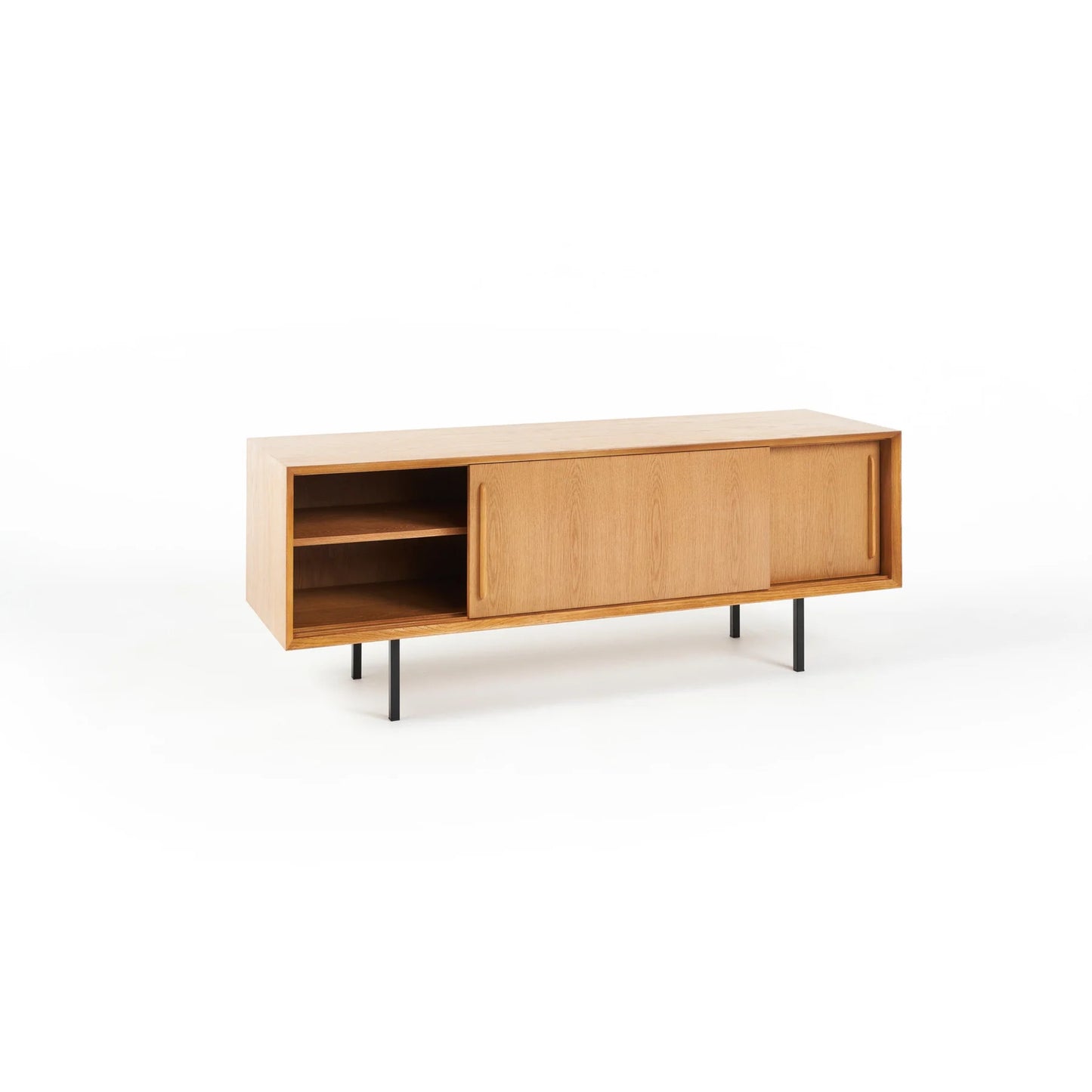 Slater 2 Door Buffet Table - Natural Oak Buffet Table M+Co Living