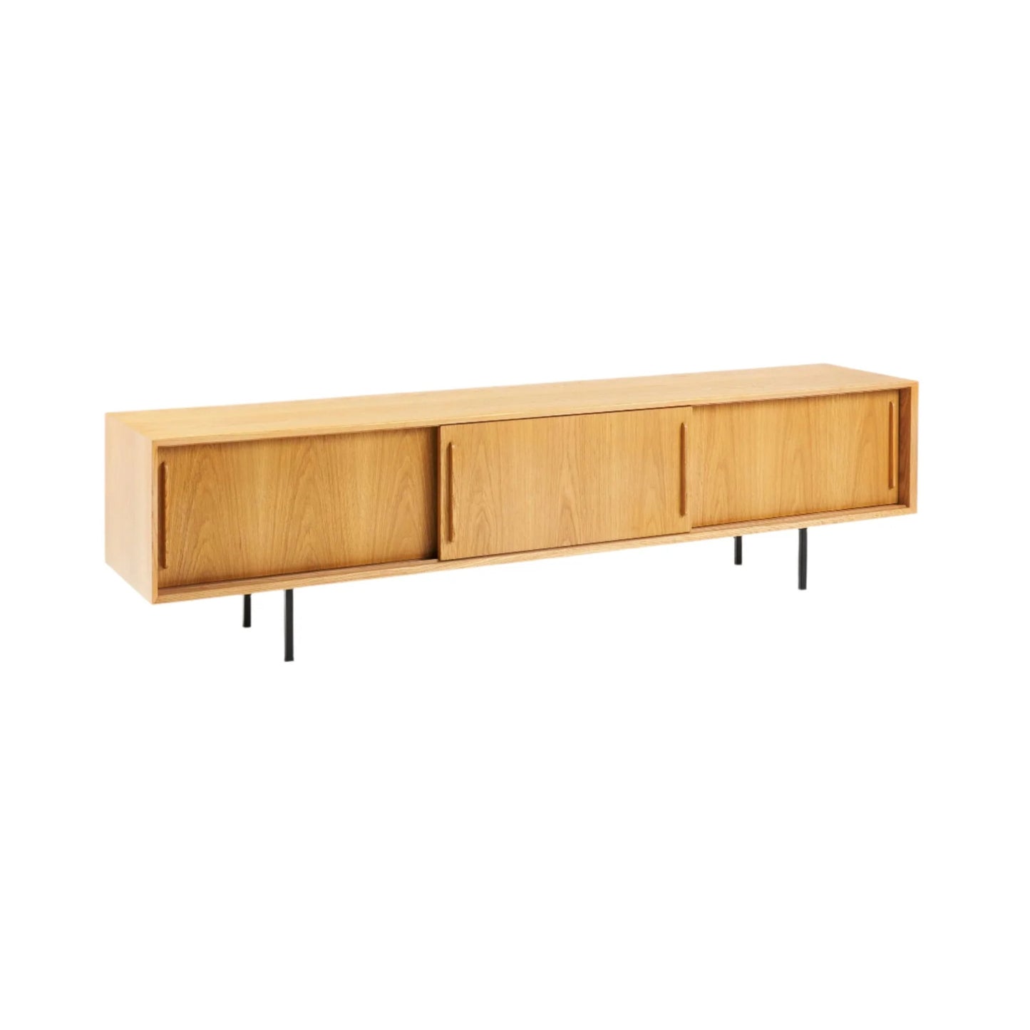 Slater 3 Door Buffet Table - Natural Oak Buffet Table M+Co Living