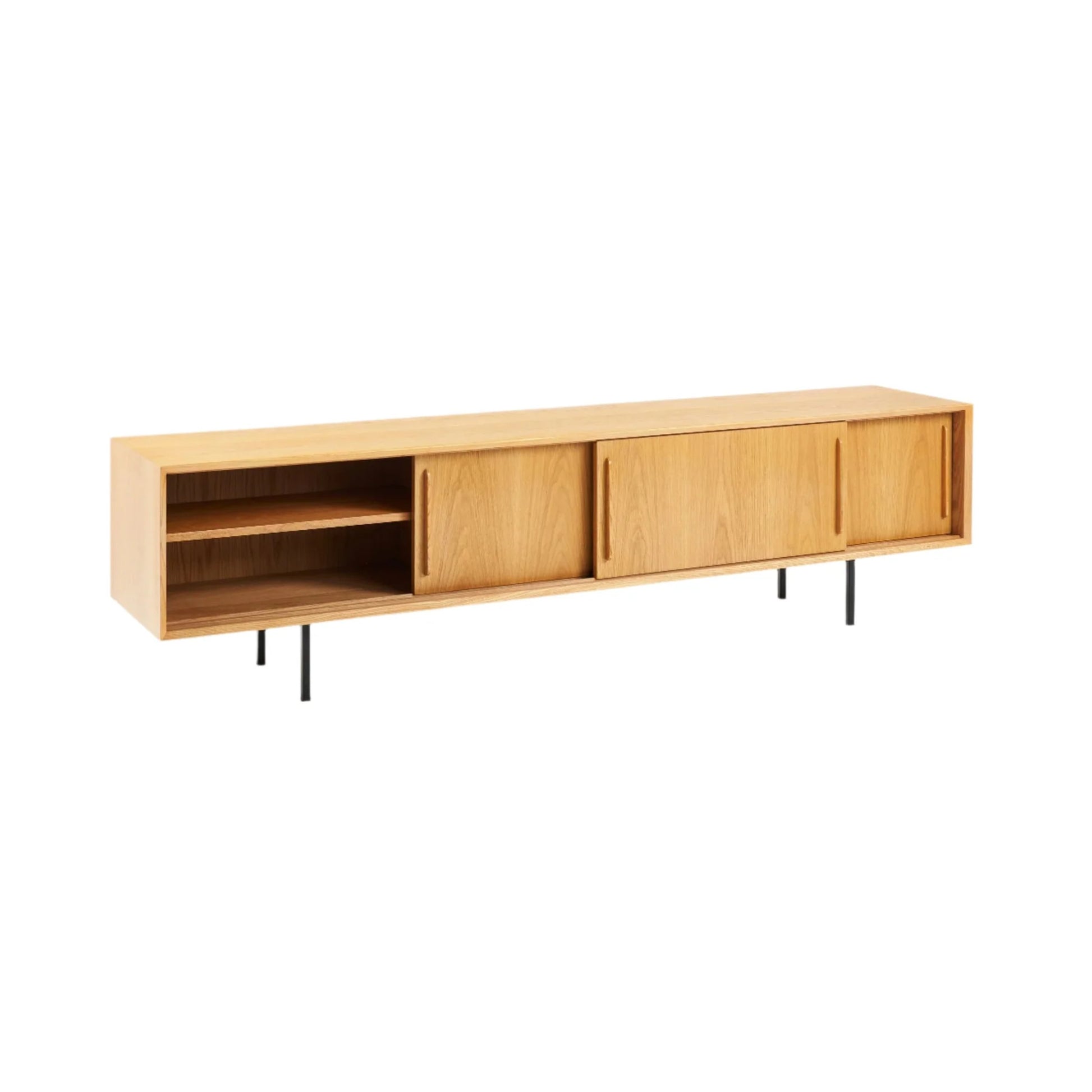 Slater 3 Door Buffet Table - Natural Oak Buffet Table M+Co Living