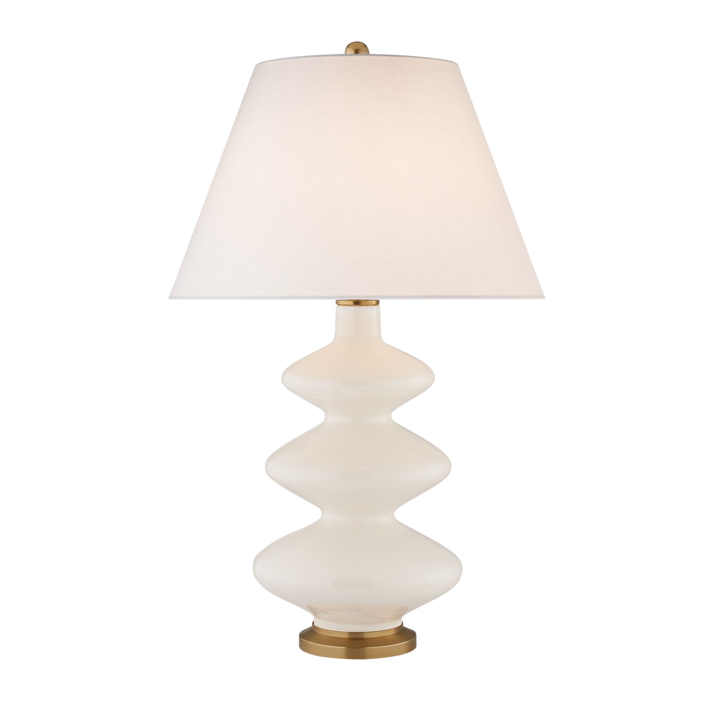 Christopher Spitzmiller Smith Medium Ceramic Table Lamp - Ivory Table Lamp Bloomingdales Lighting Ivory  