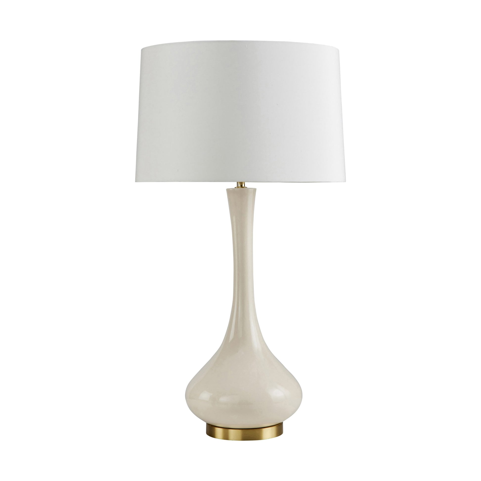 Sofia Classic Table Lamp - Cream Table Lamp Bloomingdales Lighting Cream New Coconut Linen