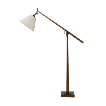 Sonora Floor Lamp with Adjustable Arm - Timber Floor Lamp Bloomingdales Lighting   