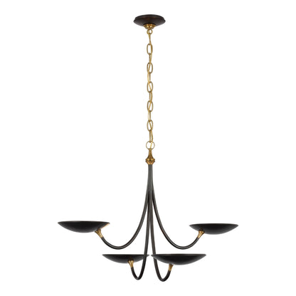 Thomas O'Brien Keira Medium Chandelier - Bronze and Brass Pendant Light Bloomingdales Lighting Bronze & Brass M 