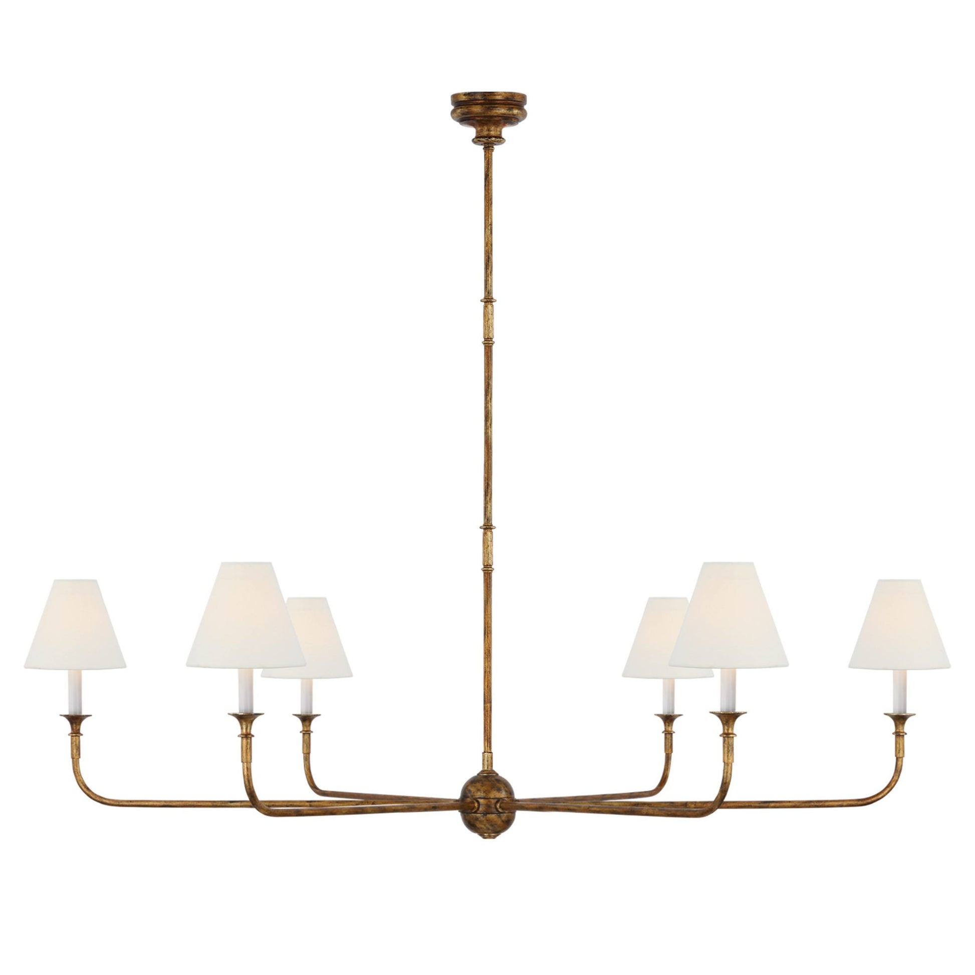 Thomas O'Brien Piaf Grande Chandelier - Antique Gild Pendant Light Bloomingdales Lighting Antique Gild Grande 