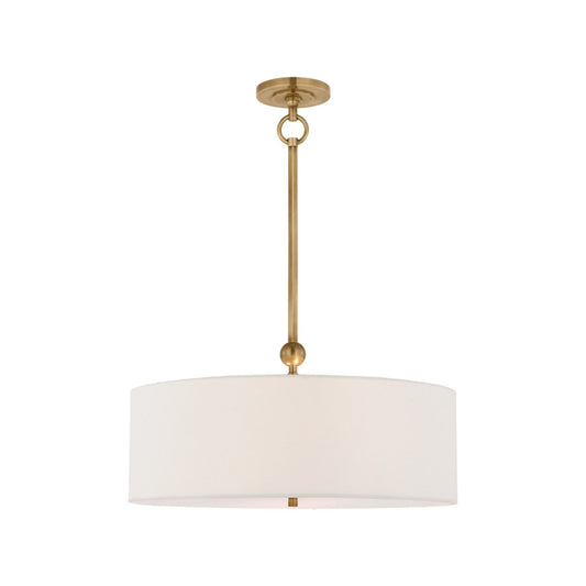 Thomas O'Brien Reed Hanging Shade - Brass Pendant Light Bloomingdales Lighting Brass  