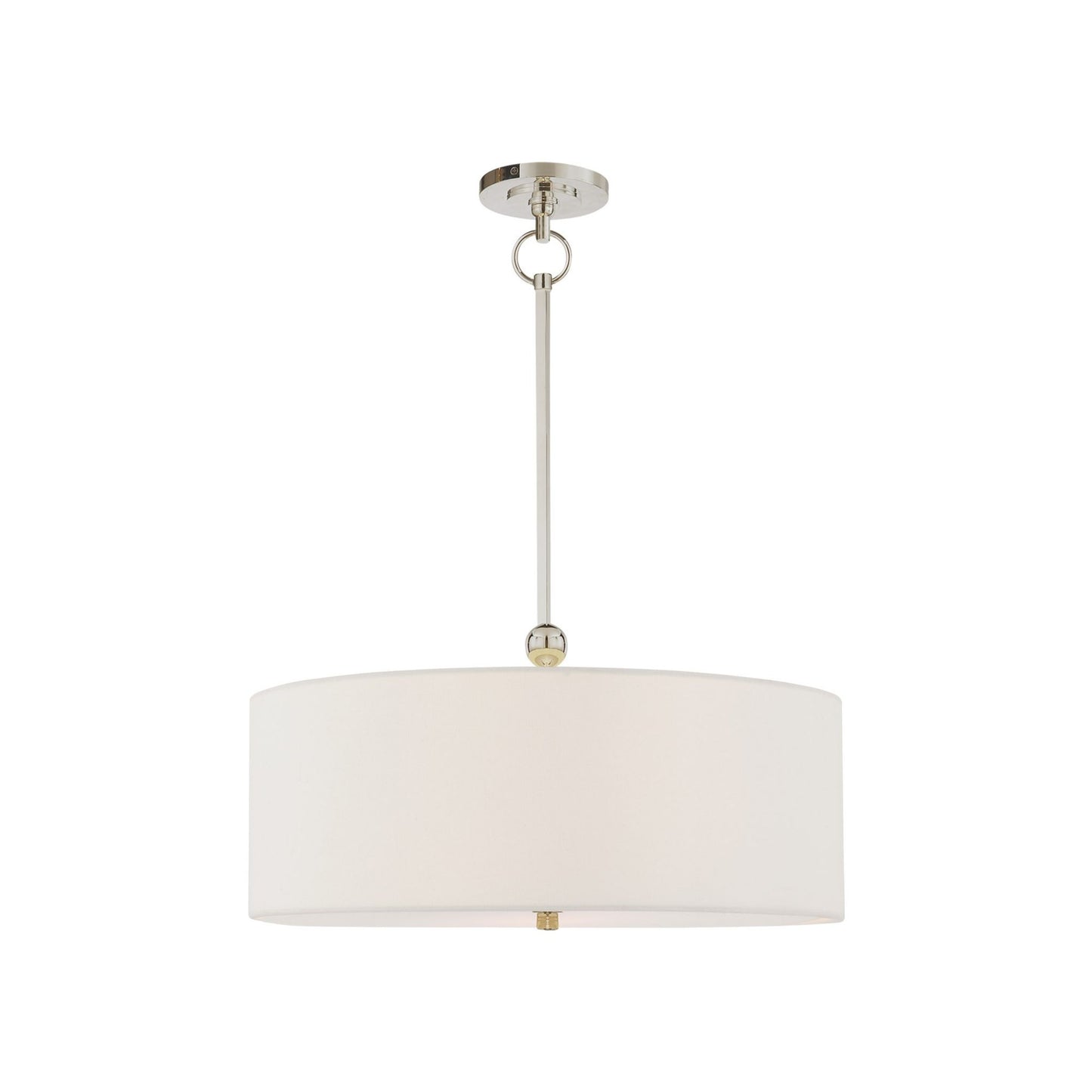 Thomas O'Brien Reed Hanging Shade - Polished Nickel Pendant Light Bloomingdales Lighting Polished Nickel  