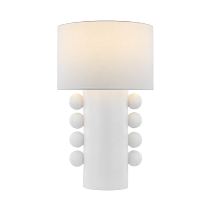 Kelly Wearstler Tiglia Linen Tall Table Lamp - Black Table Lamp Bloomingdales Lighting White Large 