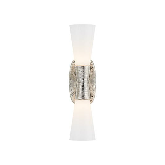 Kelly Wearstler Utopia Small Double Bath Wall Sconce - Polished Nickel Wall Light Bloomingdales Lighting   