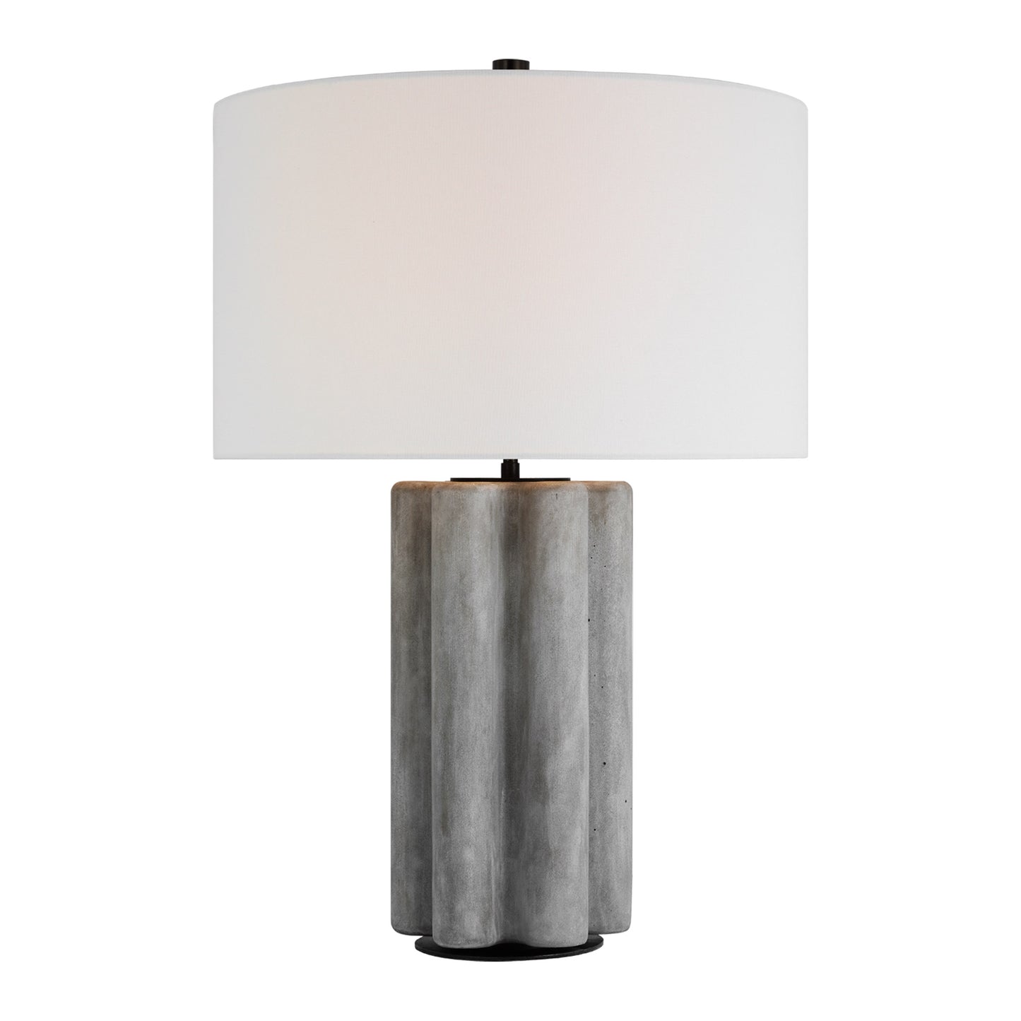 Kelly Wearstler Vellig Medium Linen Table Lamp - Oyster Table Lamp Bloomingdales Lighting Oyster  