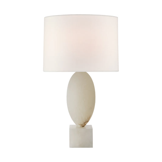 Julie Neill Versa Large Alabaster Linen Table Lamp Table Lamp Bloomingdales Lighting   