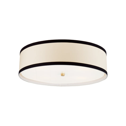 Kate Spade Walker Large Flush Mount Ceiling Light - Black Trim Ceiling Flush Mount Bloomingdales Lighting Black Trim Large