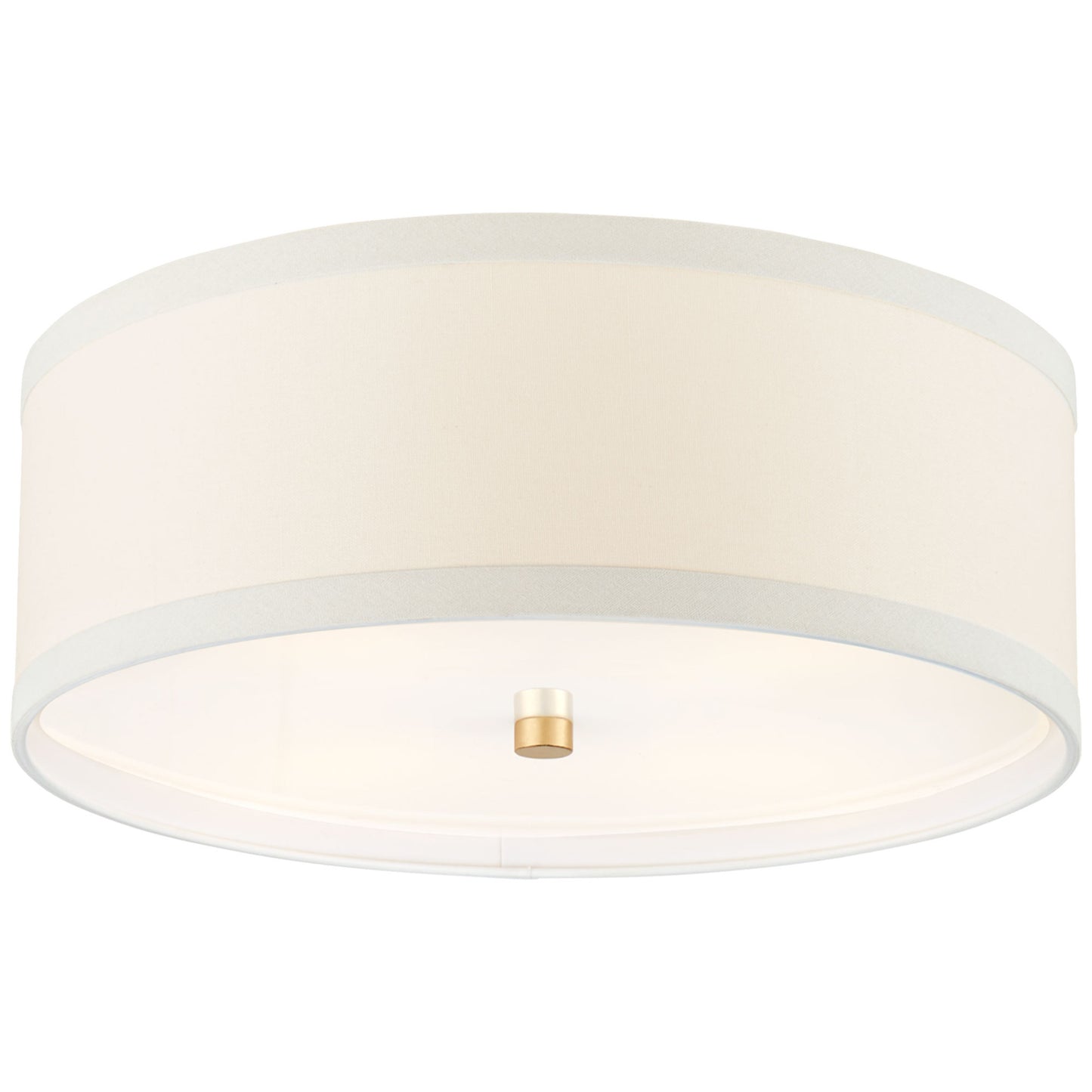 Kate Spade Walker Large Flush Mount Ceiling Light - Black Trim Ceiling Flush Mount Bloomingdales Lighting White Medium