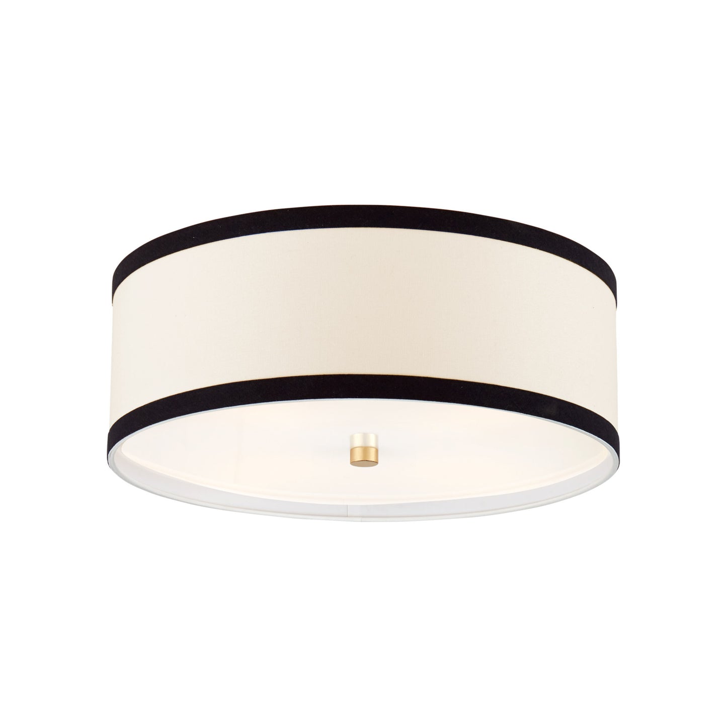 Kate Spade Walker Large Flush Mount Ceiling Light - Black Trim Ceiling Flush Mount Bloomingdales Lighting Black Trim Medium