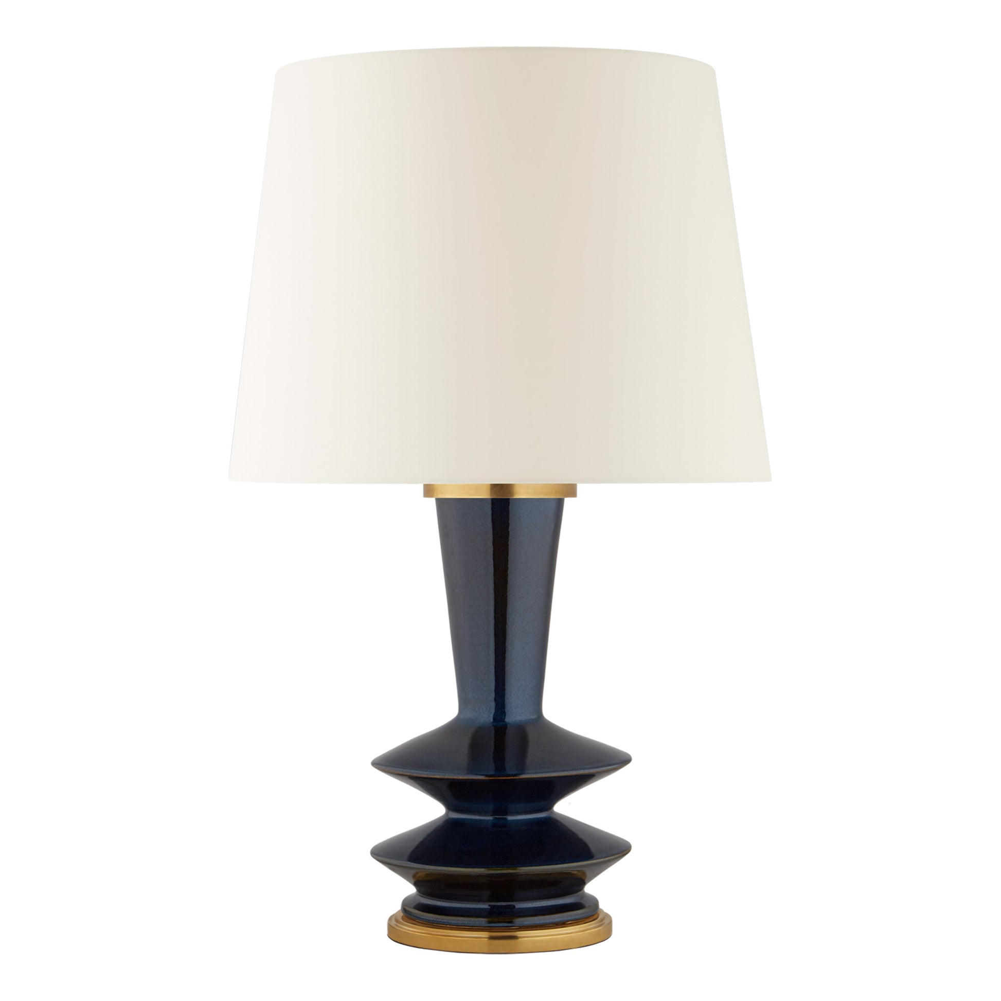 Christopher Spitzmiller Whittaker Medium Table Lamp - Mixed Blue Table Lamp Bloomingdales Lighting Mixed Blue  