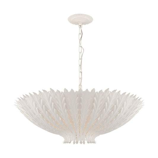 AERIN Hampton Medium Reef Chandelier - Plaster White Pendant Light Bloomingdales Lighting Plaster White Medium 