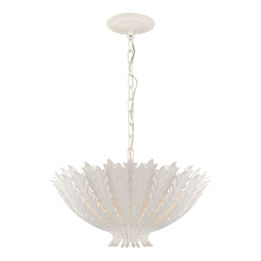 AERIN Hampton Small Reef Chandelier - Plaster White Pendant Light Bloomingdales Lighting Plaster White Small 