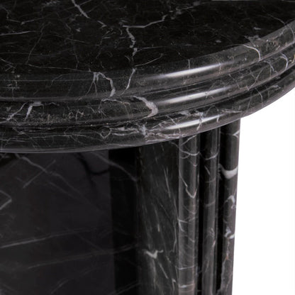 Andre Marble Console Table - Black Console Table Cafe Lighting & Living   