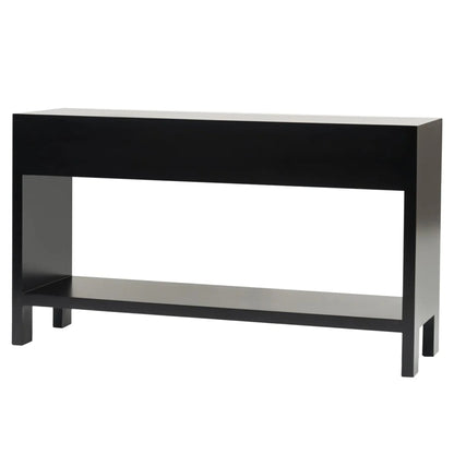 Ariana Two Drawer Console Table - Black Console Table Cafe Lighting & Living   